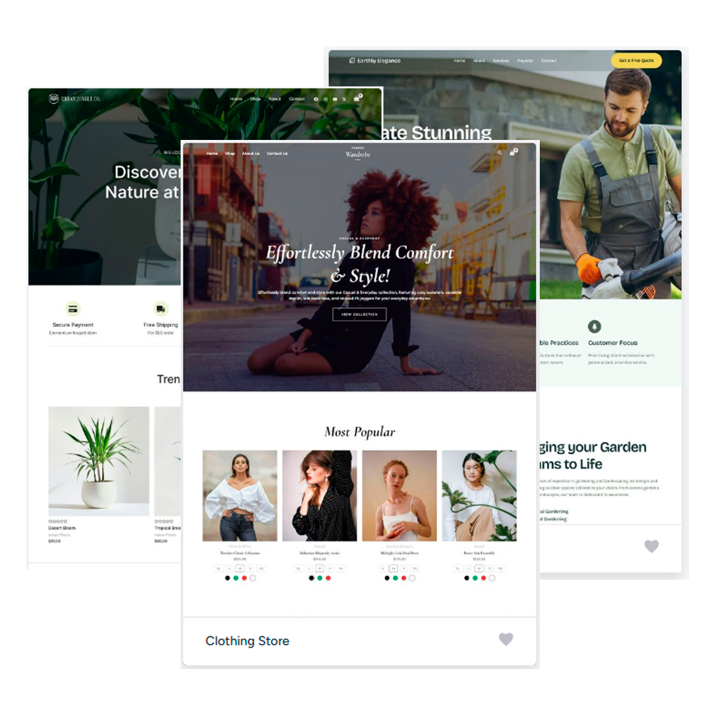 Diseño de páginas web profesionales para negocios y emprendimientos